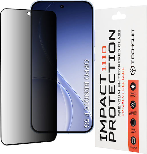 Techsuit 111d Privacy Full Glue Oppo Reno15 F Reno15 Fs 5g Black