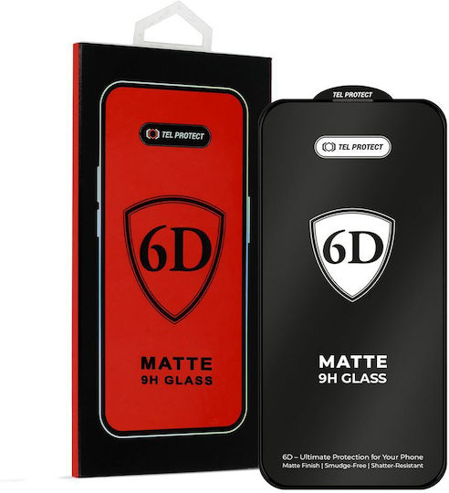 Tel Protect Full Glue 6d Sticlă Temperată Mată Xiaomi 17 Pro Max Neagră