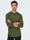 Sons Langarmbluse Olive
