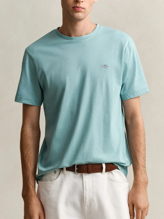 Gant Shield Тениска Muted Turquoise