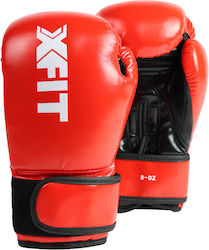 X-FIT Γάντια Πυγμαχίας για Αγώνα Κόκκινα X-FIT Γάντια Πυγμαχίας για Αγώνα Κόκκινα