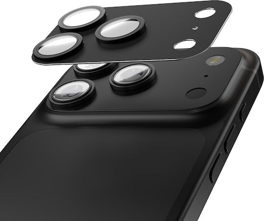 Etteri Full Camera Lens Guard Iphone 17 Pro Black