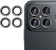 Xiaomi Poco F8 Ultra Kalebol No Flicker Ultra-thin Individual Camera Lens Tempered Glass Film Black