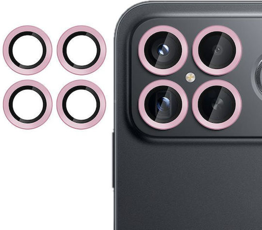 Xiaomi Poco F8 Ultra Kalebol No Flicker Ultra-thin Individual Camera Lens Tempered Glass Film Pink
