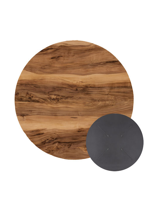HomeMarkt Indian Shesham Round Table Surface ma...