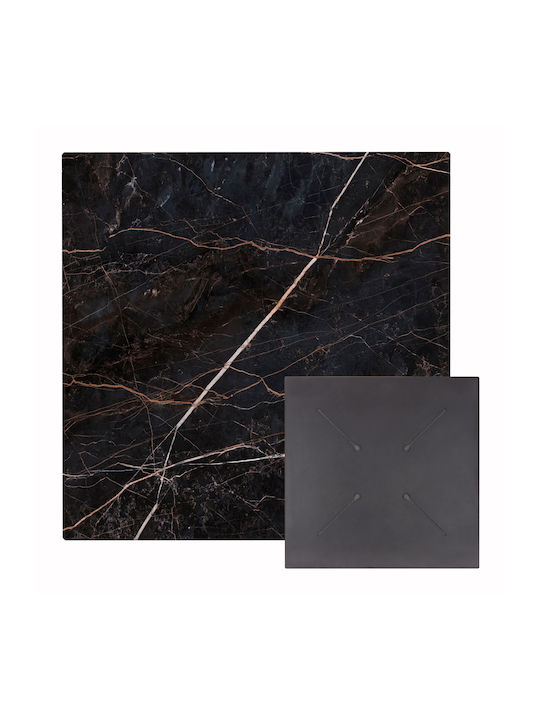HomeMarkt Square Table Surface made of Particle...