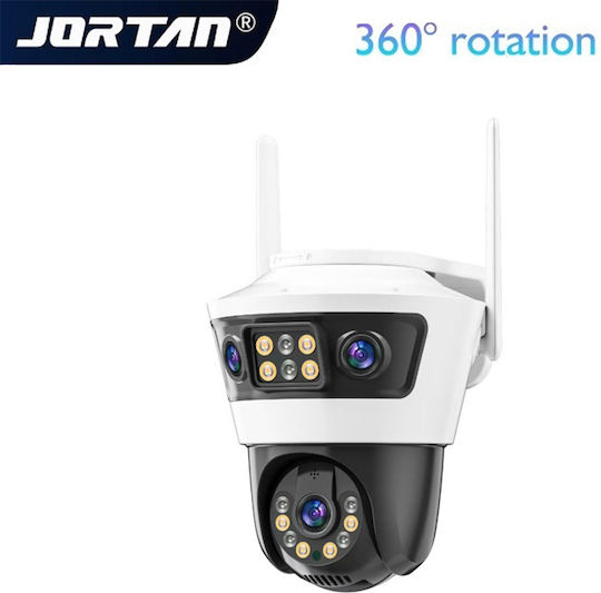 Jortan 001010656 IP Überwachungskamera Wi-Fi Wasserdicht mit Lautsprecher