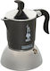 Bialetti Fiammetta Espresso-Kanne Gray