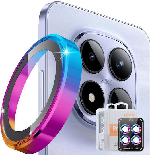 Redmi Note 15 Pro 15 Pro+ 5g Global Enkay Hat-prince 9h Rear Camera Lens Aluminium Alloy Tempered Glass Film Colorful