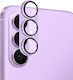 Samsung Galaxy S26+ 5g Enkay Anti-reflection Camera Lens Aluminium Alloy Tempered Glass Film Purple