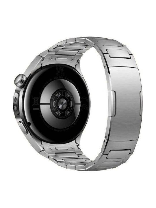 Tragbare Bänder Huawei Watch 5 42mm Metall Titan Grau Offiziell Space Silber Oem