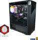 i-aBox Stealth Power v2 GC Gaming Desktop PC (Ryzen 5-8400F/16GB DDR5/1TB SSD/Radeon RX 7600/W11 Home)