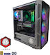 i-aBox Stealth Power v2 C Lux Desktop PC (Ryzen 5-8400F/16GB DDR5/1TB SSD/Radeon RX 6500 XT/W11 Home)