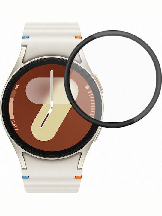 3d Tempered Pet Glass Samsung Watch 7 40mm Black Oem