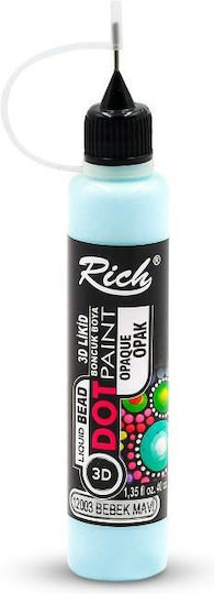 Rich 40ml 3d Dot Paint Baby Blue