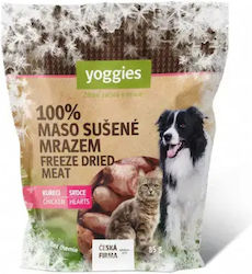 Hundeleckerlis Für Hunde Katzen Herzen Huhn Lyophilisiert Freeze Dried Yoggies 85g Hundeleckerlis Für Hunde Katzen Herzen Huhn Lyophilisiert Freeze Dried Yoggies 85g