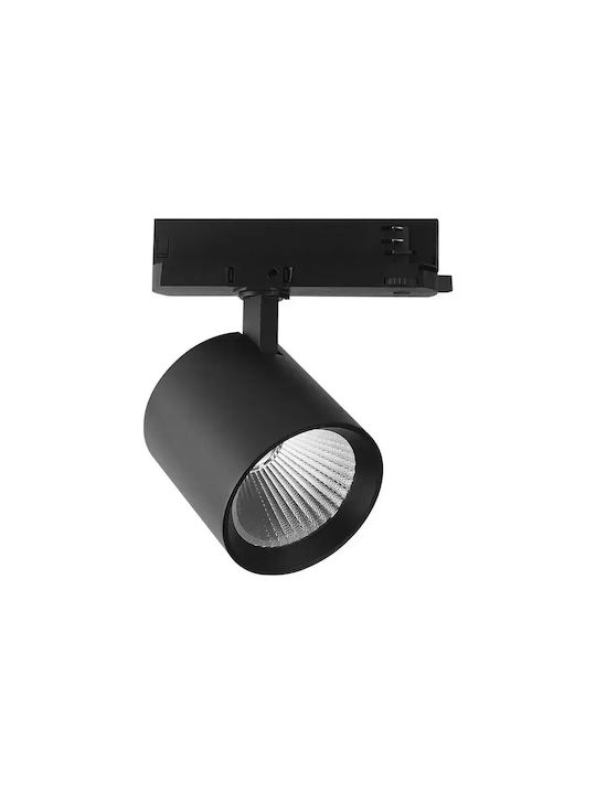 V-TAC LED Ψυχρό Λευκό Σποτ σε Μαύρο Χρώμα