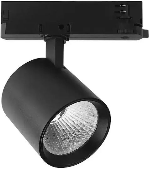 V-TAC LED Ψυχρό Λευκό Σποτ σε Μαύρο Χρώμα