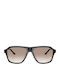 Oliver Peoples Unisex Sonnenbrille mit Schwarz Kunststoff Gestell und Schwarz Verlaufsfarbe Linse