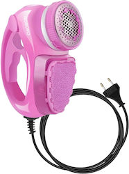 Avizar Elektrischer Stoffrasierer Edelstahlklingen Gitter Rosa