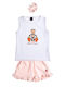 Kids' Set with Shorts Summer 2pcs Pink