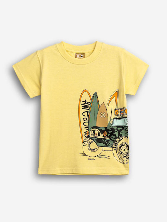 Funky Tricou Galben