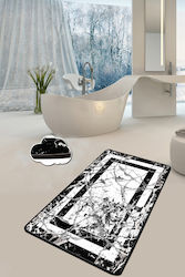 UnicUtil Πατάκι Μπάνιου 359CHL4379 Black 70x120εκ.