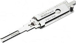 Lishi Original Hu162t 8 Vag2015 2-in-1 Pick Decoder Tool Ignition Doors Trunk Compatible Vw Audi 2015+