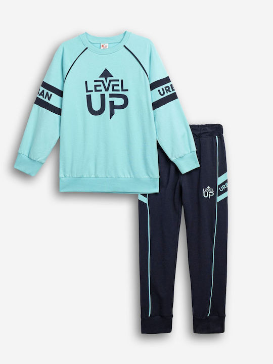 Funky Kids Sweatpants Set Blue