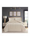 Liolios Home Κουβερτοπάπλωμα Μονό 160x240εκ. Cream