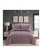 Liolios Home Duvet Cover Single 160x240cm Lilac