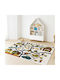 Saray Home 3d Farm Adventure Παιδικό Χαλί Λευκό 133x170cm