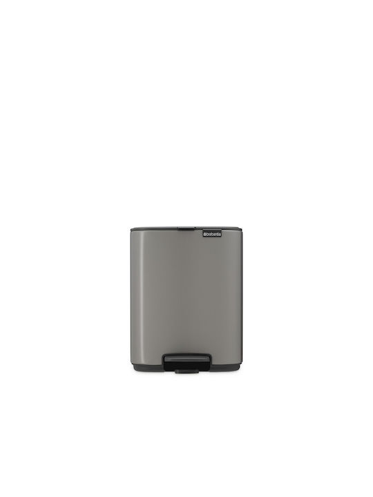 Brabantia Κάδος Bo Pedal Απορριμμάτων Πλαστικός...