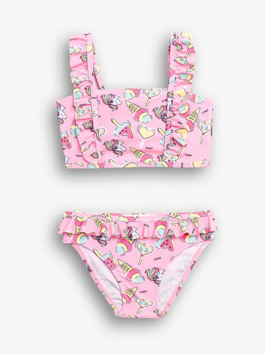 Funky Costum de baie pentru copii Bikini Roz