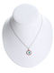 Steel Necklace Talisman Eye