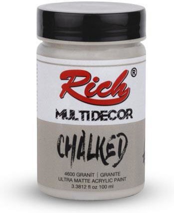 Rich Chalk Paint 100ml 6534 Granite