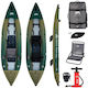 Aqua Marina BT-23CAK Kayak din plastic Pescuit 2 persoane Verde