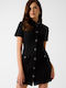 Summer Mini Evening Black Dress