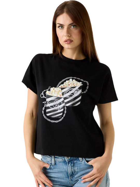 Guess Women's T-shirt Black
