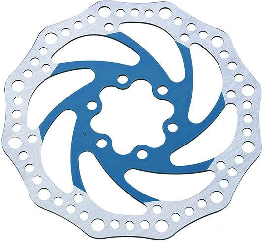 Rambomil Brake Disc Electric Scooters Bicycles 160mm 6 Bolts Blue