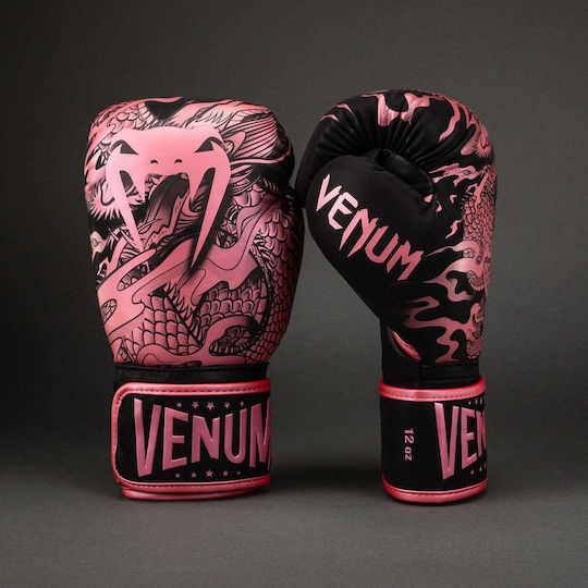 Venum Dragon's Flight Boxing Gloves for Match Black