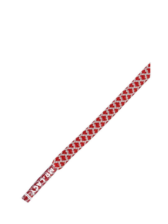 Κορδόνια Mr Lacy Ropies 130cm Redwhite 316754-r...