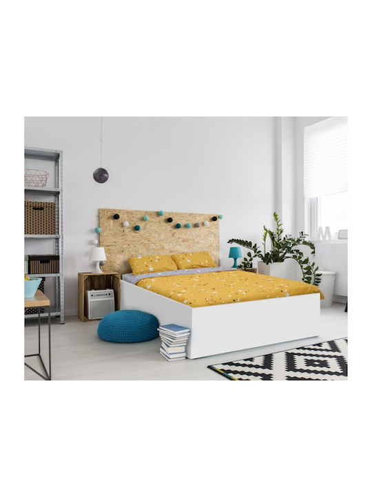 Heinner Sheet Set with 1 Pillowcase Super-Double 220x240cm. Stars 4pcs