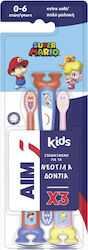 AIM Kinder- und Baby-Zahnbürsten Set