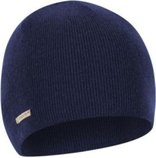 Beanie Unisex Beanie Gestrickt in Marineblau Farbe
