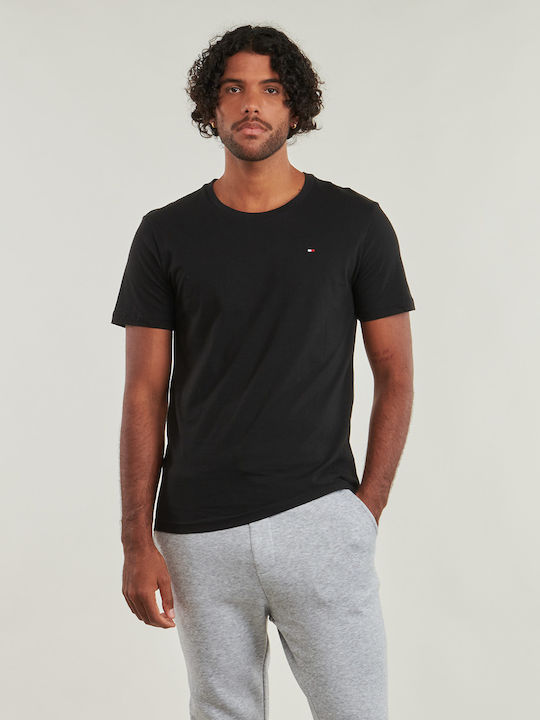Herren Unterhemden Black 3Packung