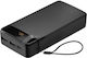 Cygnett Boost Power Bank 20000mAh with 2 USB-A Ports and USB-C Port Black