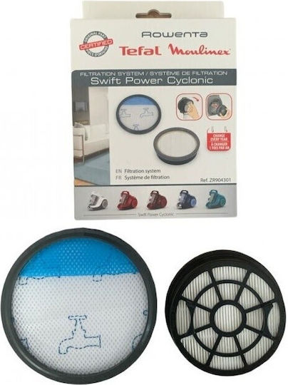 Филтри За Прахосмукачка Rowenta Original Комплект Swift Power Cyclonic