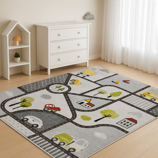 Saray Home Kids Synthetic Rug 3d City Adventure 200x250cm