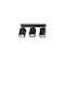 Ideal Lux Triple Spot in Black Color